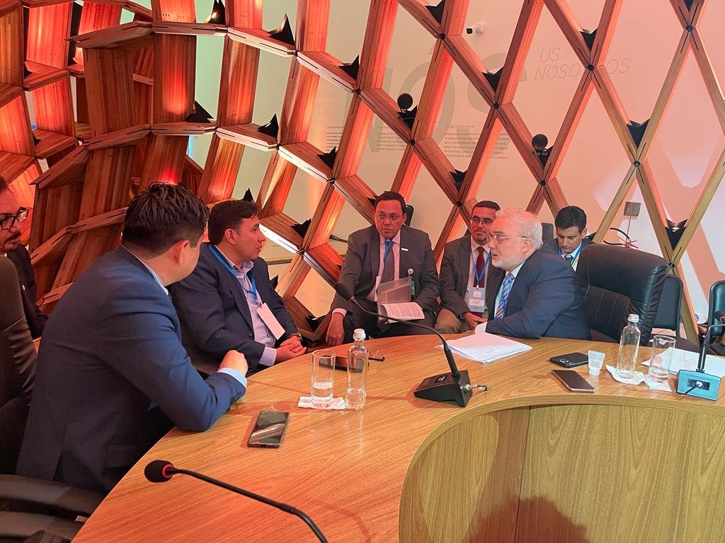 Presidente da Petrobras e ministro de Hidrocarbonetos da Bolívia têm reunião bilateral na Cúpula do Mercosul