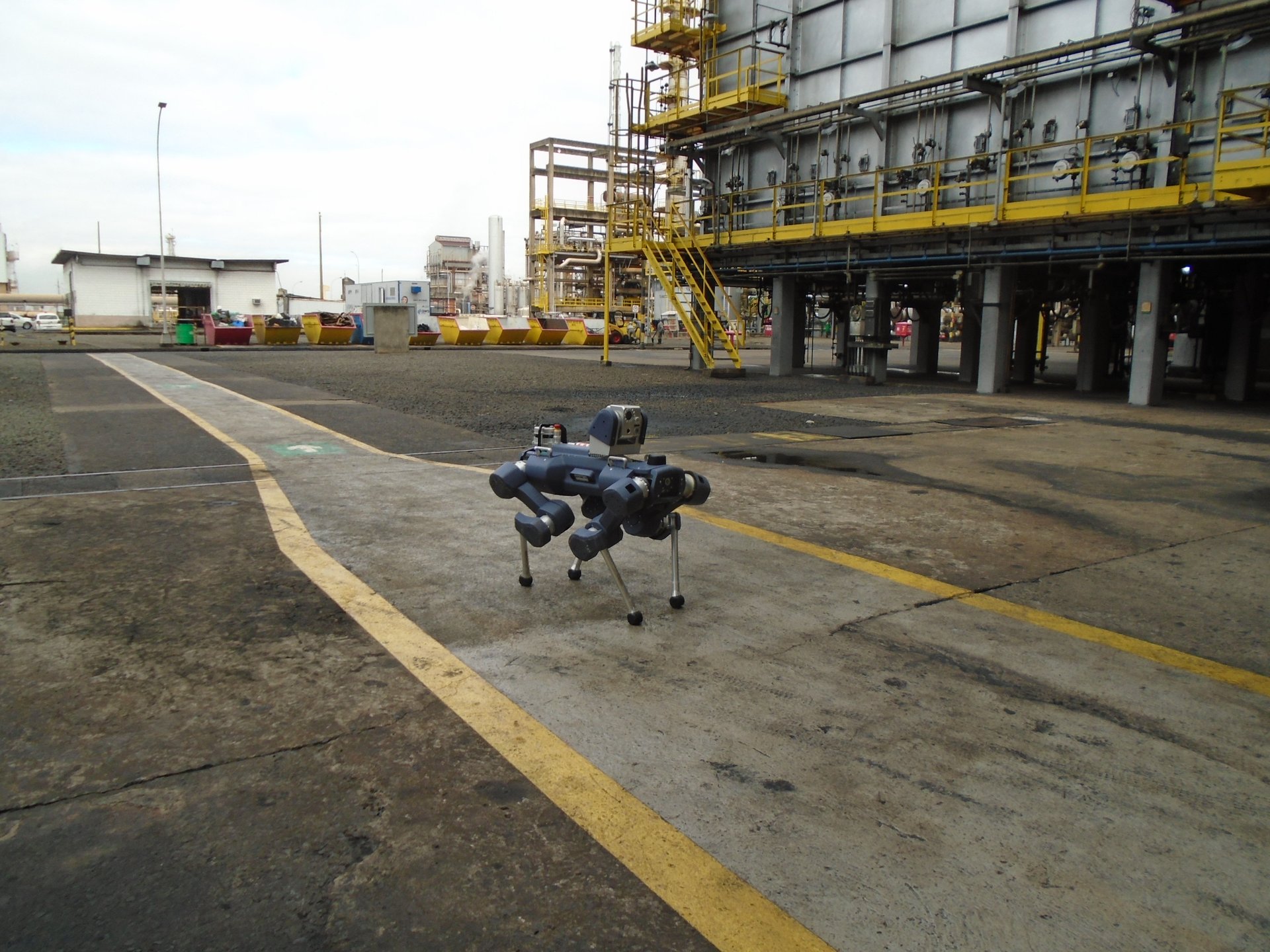 Petrobras investe em robôs para automatizar inspeções em suas instalações